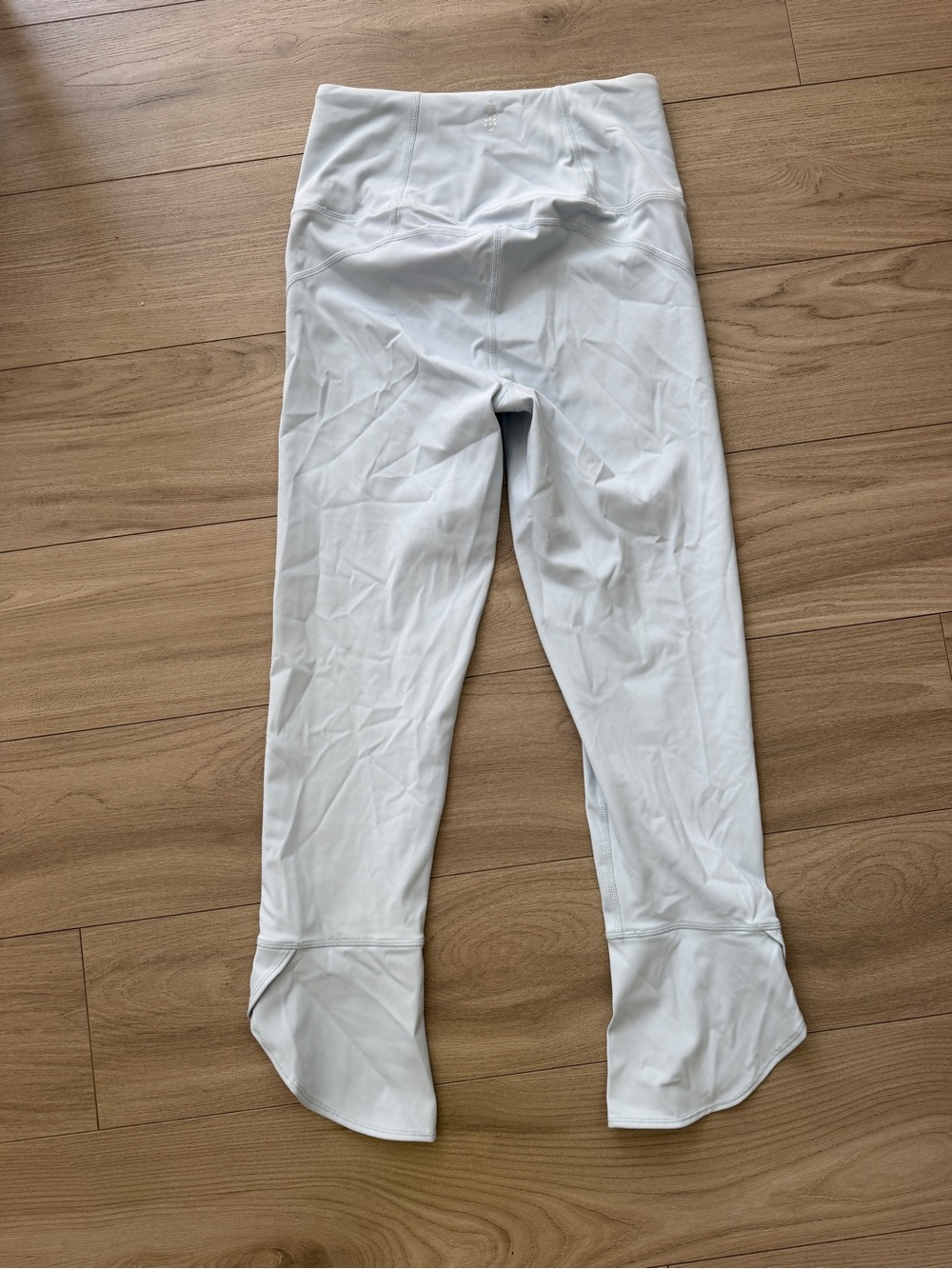 FP Movement by Free People light blue High-Rise Flared Split-Hem Leggings
